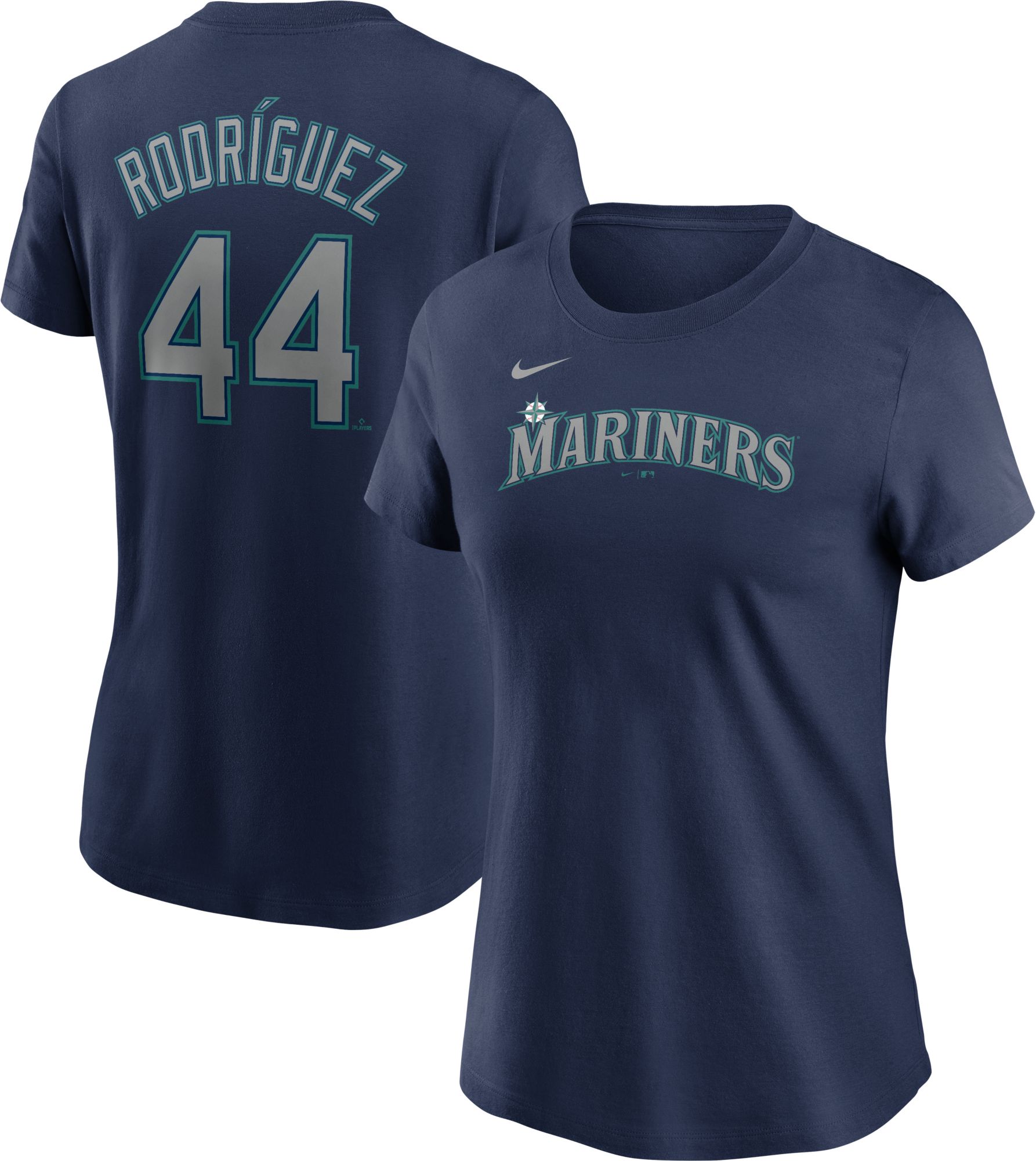 Nike Women's Seattle Mariners Julio Rodriguez #44 Navy T-Shirt