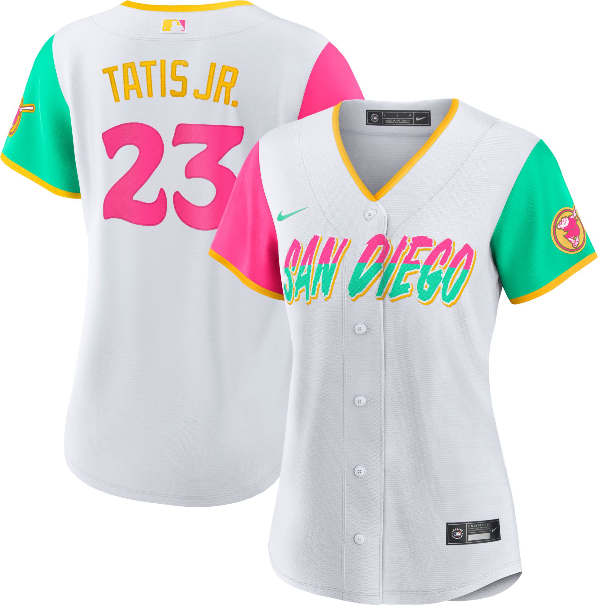Nike / Women's San Diego Padres Fernando Tatis Jr. #23 2022 City
