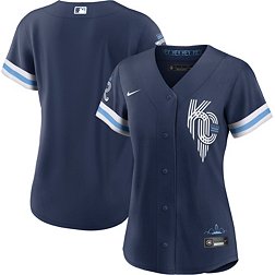 Lids Kansas City Royals Nike Women's Connect Wordmark T-Shirt - Navy
