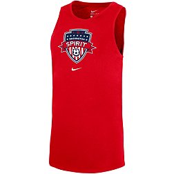 Nike Washington Spirit Crest Red Dri-FIT Tomboy Tank