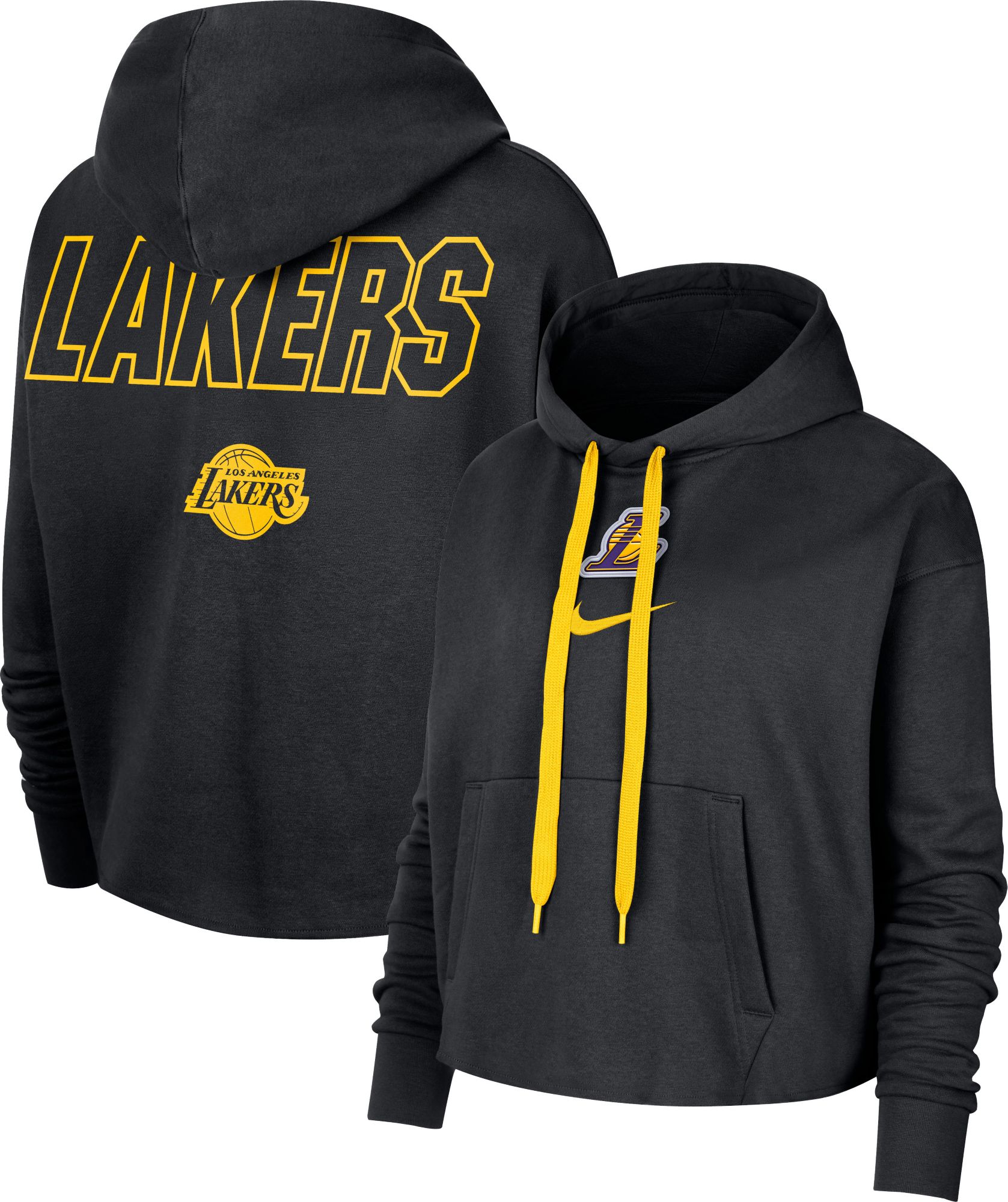 lakers hoodie nike