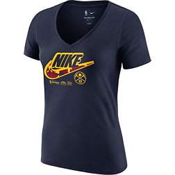 Nike Women's Denver Nuggets Navy Dri-Fit T-Shirt