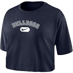 Nike Women's Butler Bulldogs Blue Dri-FIT Cotton Crop T-Shirt