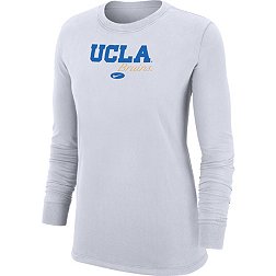 Nike Women's UCLA Bruins White Crew Long Sleeve T-Shirt
