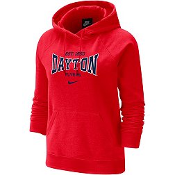 Nike Women's Dayton Flyers Red Varsity Pullover Hoodie