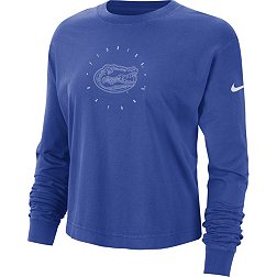 Nike Women's Florida Gators Blue Boxy Dust Long Sleeve T-Shirt