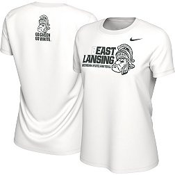 Nike Women's Michigan State Spartans White Official 2022 Football Student Body T-Shirt