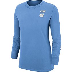 Nike Women's North Carolina Tar Heels Carolina Blue Graphic Long Sleeve T-Shirt