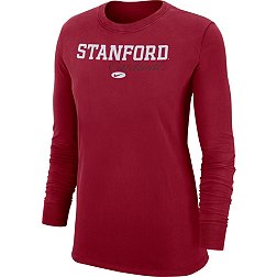 Nike Women's Stanford Cardinal Cardinal Crew Long Sleeve T-Shirt