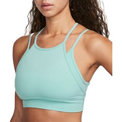Nike Training Indy light support strappy sports bra in black