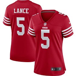 Nike Women's San Francisco 49ers Trey Lance #5 Red Game Jersey