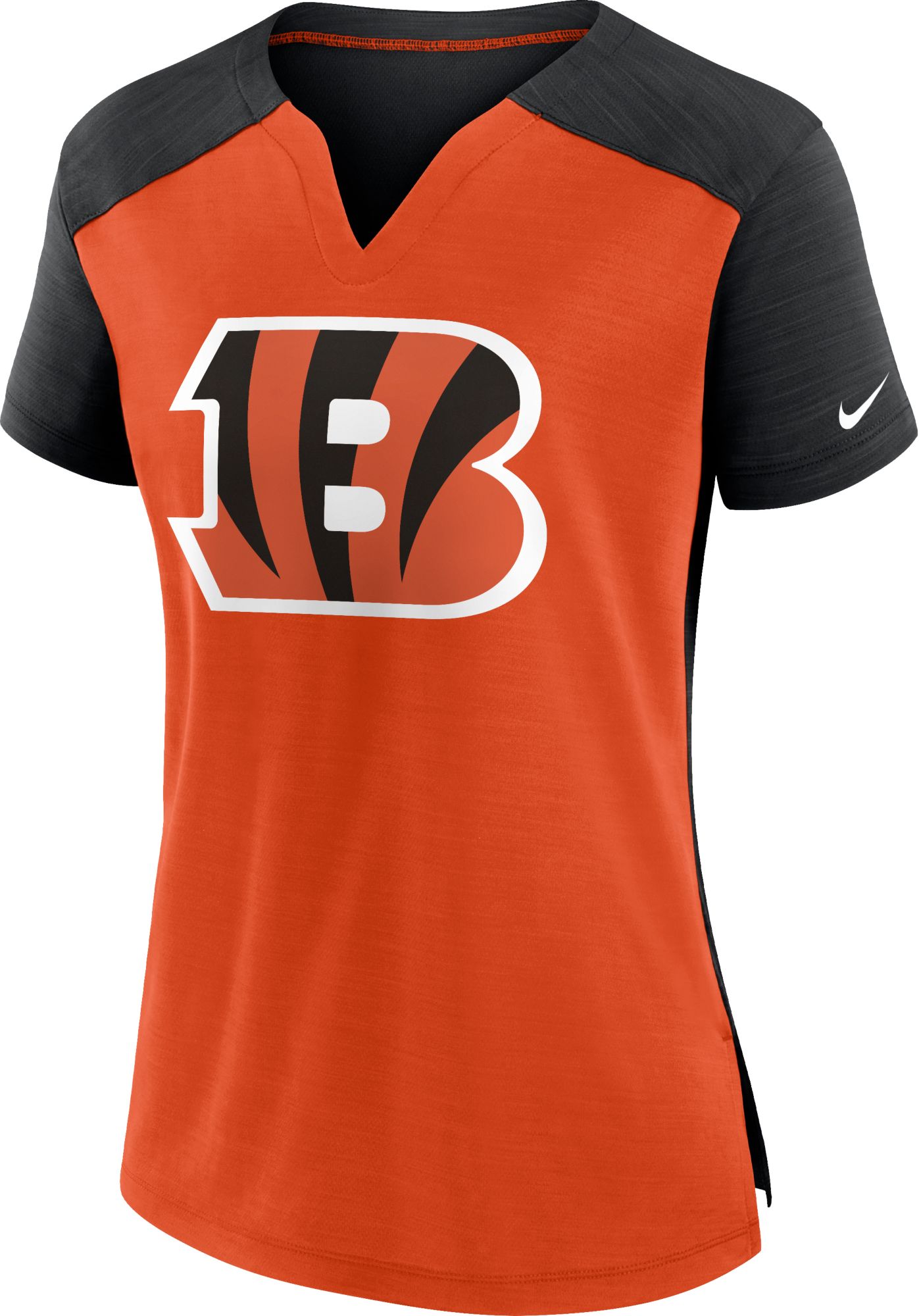 Nike / Men's Cincinnati Bengals Sideline Dri-FIT Team Issue Long Sleeve  Black T-Shirt