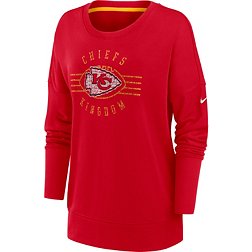 Nike Women's Kansas City Chiefs Historic Fleece Red Crew