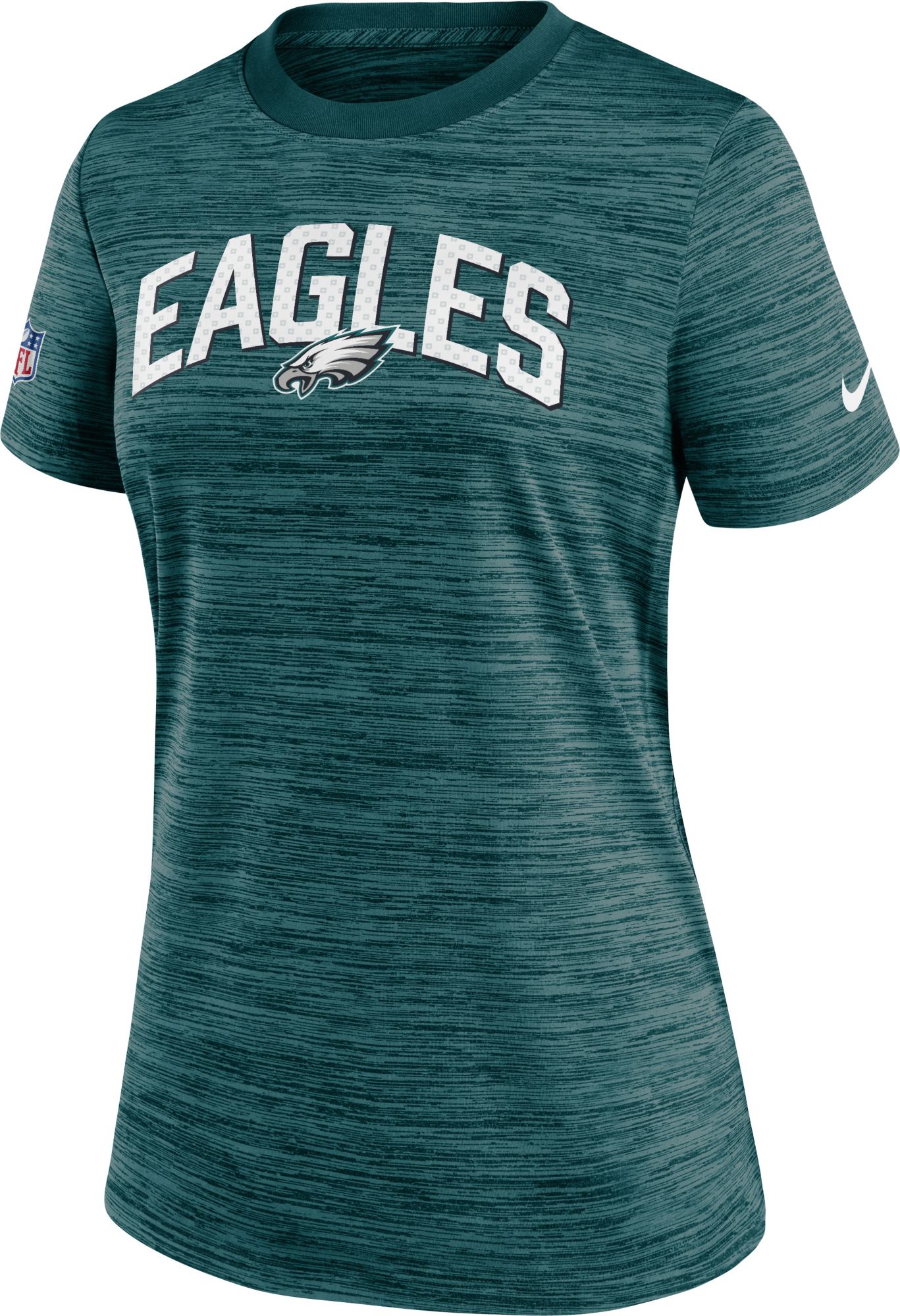 Long printed T-shirt - Dark grey/Philadelphia Eagles - Ladies