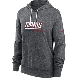 Nike Women's New York Giants Grey Gym Vintage Pullover Hoodie