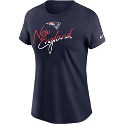 Nike Women's New England Patriots City Roll Navy T-Shirt