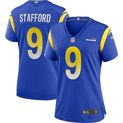 Men's Nike Matthew Stafford Royal Los Angeles Rams Super Bowl LVI Game  Patch Jersey