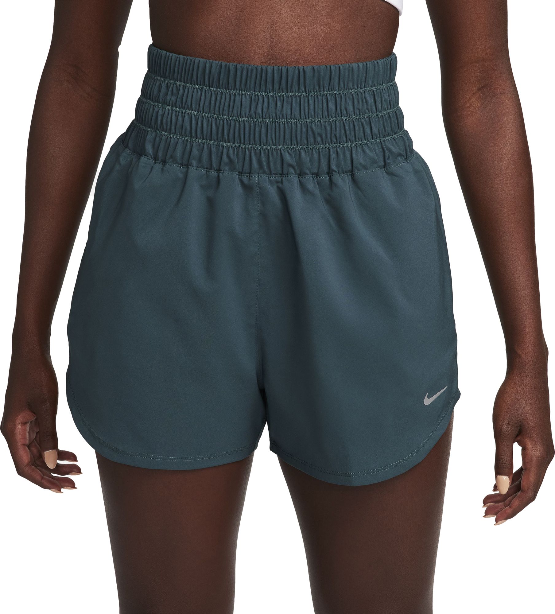Nike Women's One Dri-FIT Ultra High-Waisted 3" Brief-Lined Shorts