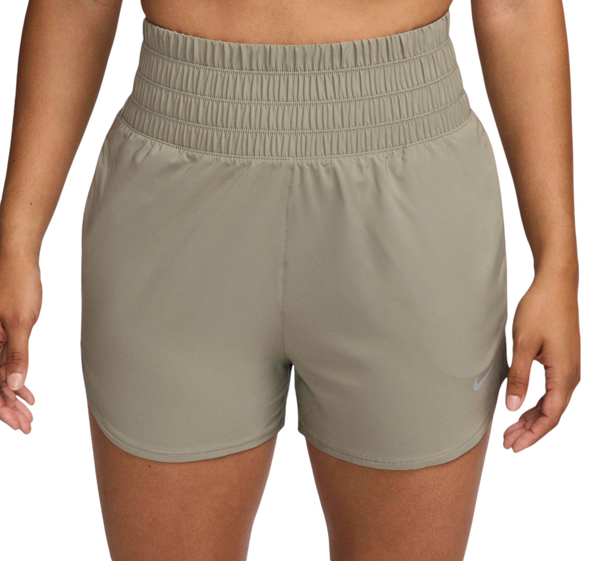 Nike Women's One Dri-FIT Ultra High-Waisted 3" Brief-Lined Shorts