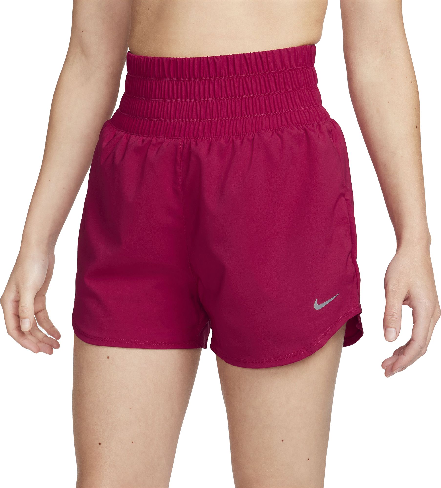 Nike Women's One Dri-FIT Ultra High-Waisted 3" Brief-Lined Shorts