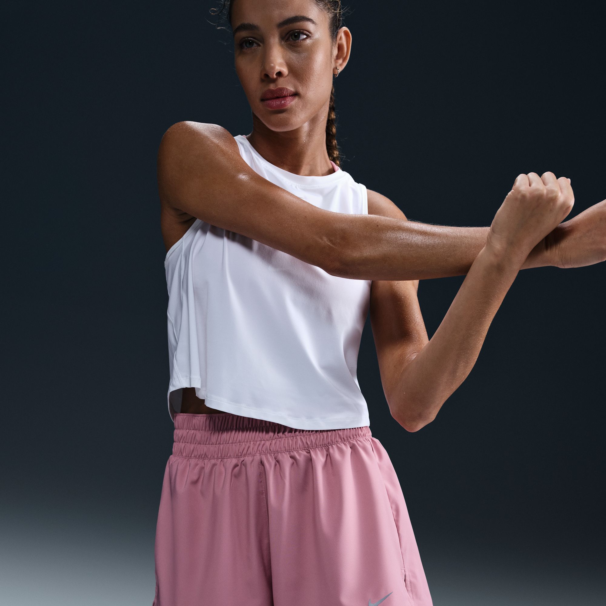 Nike Women's One Dri-FIT High-Waisted 3" 2-in-1 Shorts