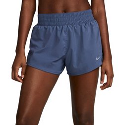 Nike Women's One Mid-Rise 3” Brief-Line Shorts