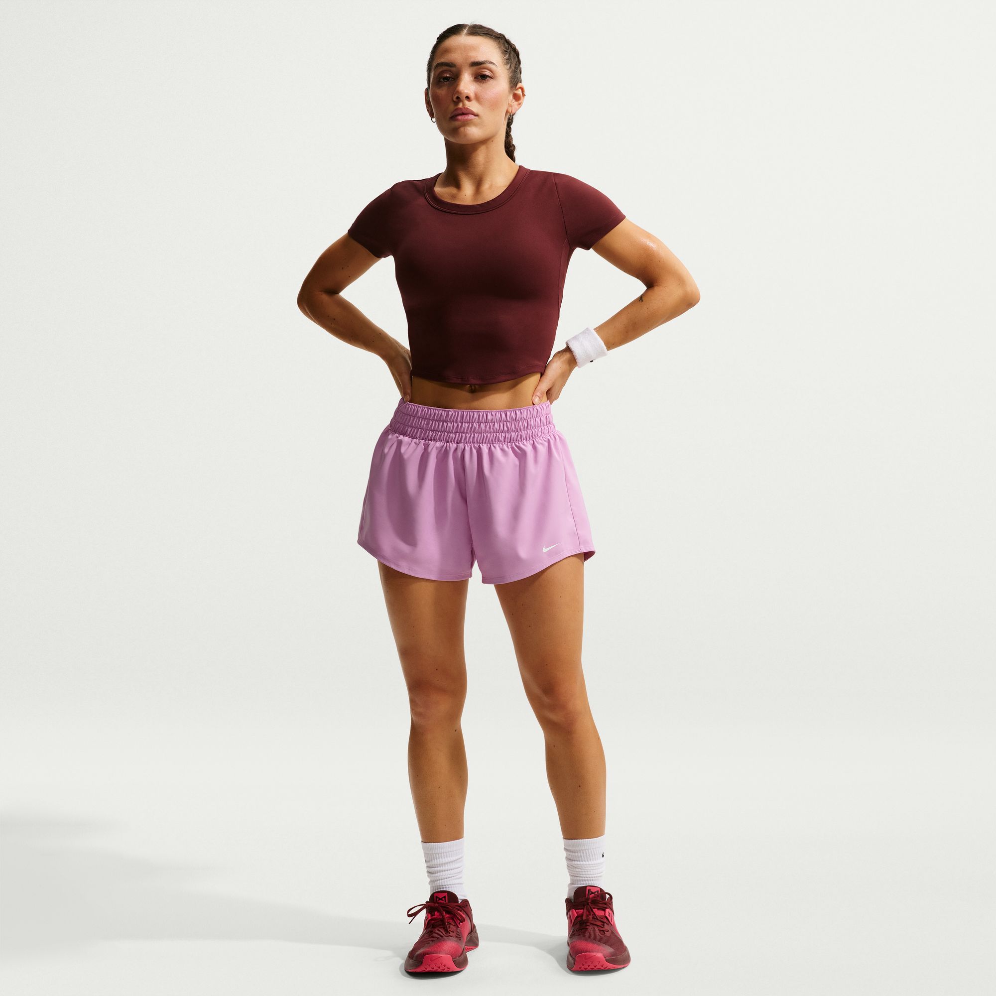 Lt Magenta/White