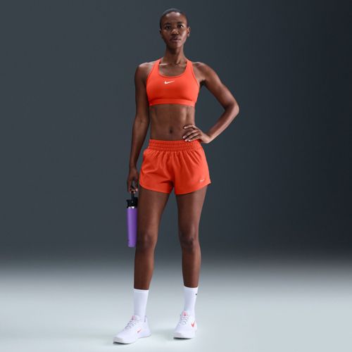 Nike Women's One Dri-FIT Mid-Rise 3" Brief-Lined Shorts