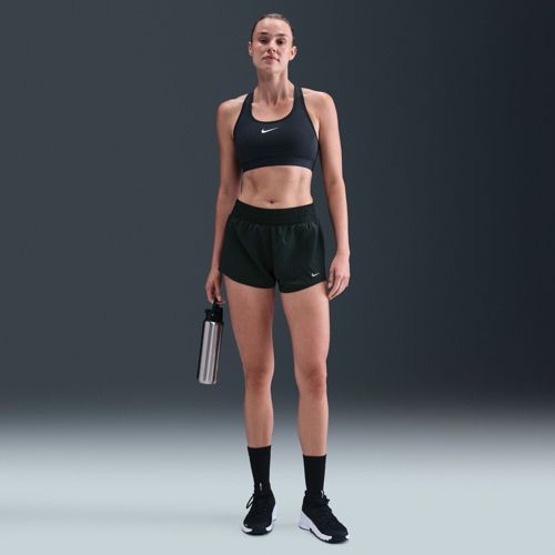 Nike Women's One Dri-FIT Mid-Rise 3" Brief-Lined Shorts