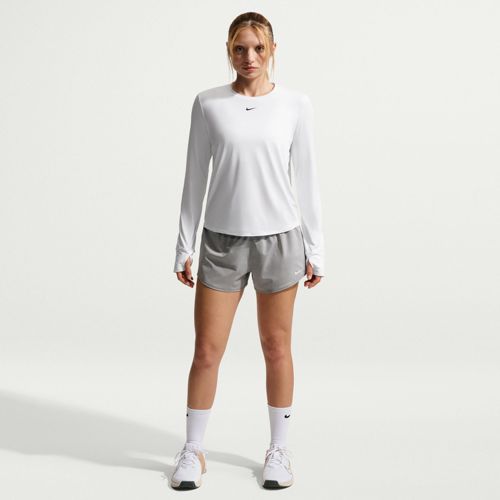 Nike Women's One Dri-FIT Mid-Rise 3" Brief-Lined Shorts