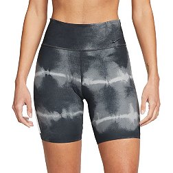 Nike Women's One Luxe Dri-FIT 7" Mid-Rise Printed Training Shorts