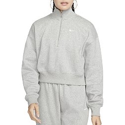 Nike Sportswear Women's Phoenix Fleece Oversized 1/2-Zip Crop Sweatshirt