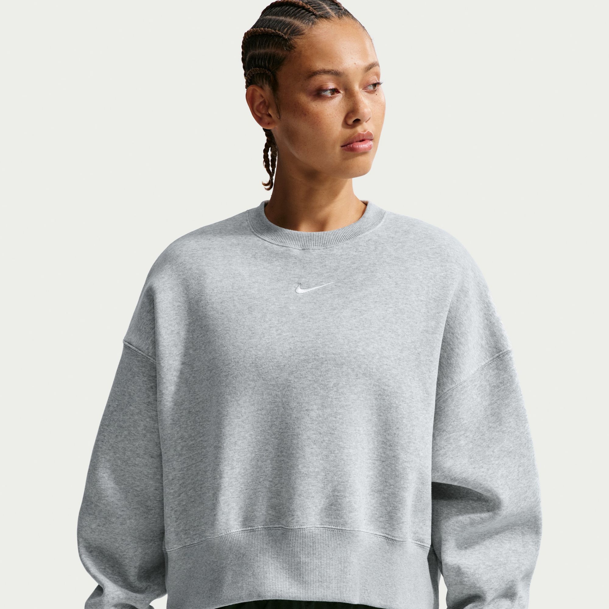 Nike Women's Sportswear Phoenix Fleece Over-Oversized Crewneck Sweatshirt