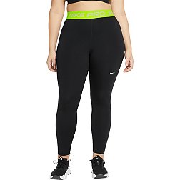 Women's leggings Nike Pro Dri-Fit Tight Hi Rise W - mystic hibiscus/black/white, Tennis Zone