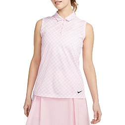 Nike Women's Dri-FIT Victory Sleeveless Printed Golf Polo