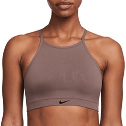 Nike Women's Indy Seamless Ribbed Light-Support Non-Padded Sports