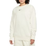 Pressbox Women's Penn State Nittany Lions White Calgary Fleece Crewneck Sweatshirt