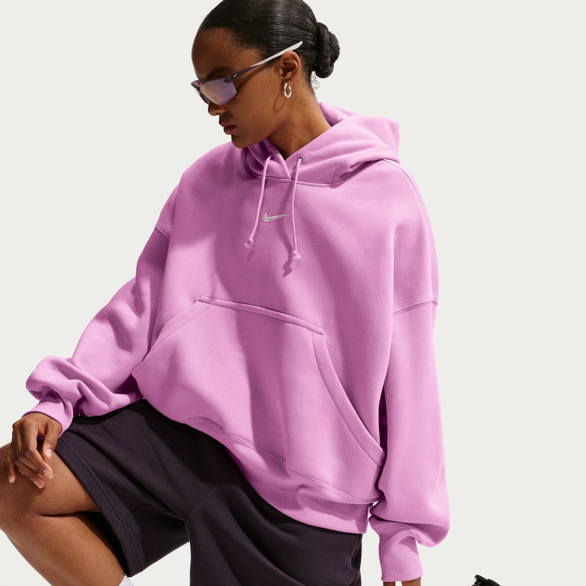 Nike Women's Sportswear Phoenix Fleece Over-Oversized Pullover Hoodie