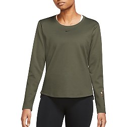 Nike Women's One Therma-FIT Graphic Long-Sleeve Top