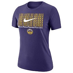 Nike Women's Los Angeles Sparks Purple Short Sleeve T-Shirt