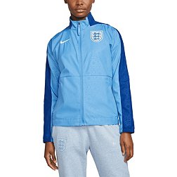Nike Women's England 2023 Light Blue Full-Zip Anthem Jacket