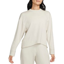 Nike Women's Yoga Luxe Fleece Crew Sweatshirt