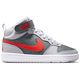 Gray/Red/White