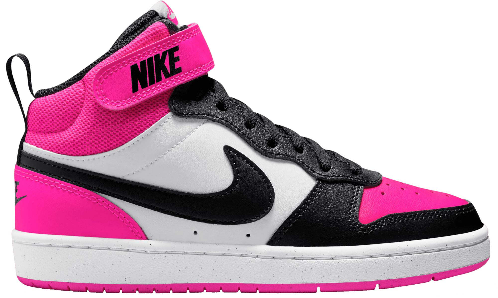 Nike Kids' Grade School Court Borough Mid 2 Shoes - White