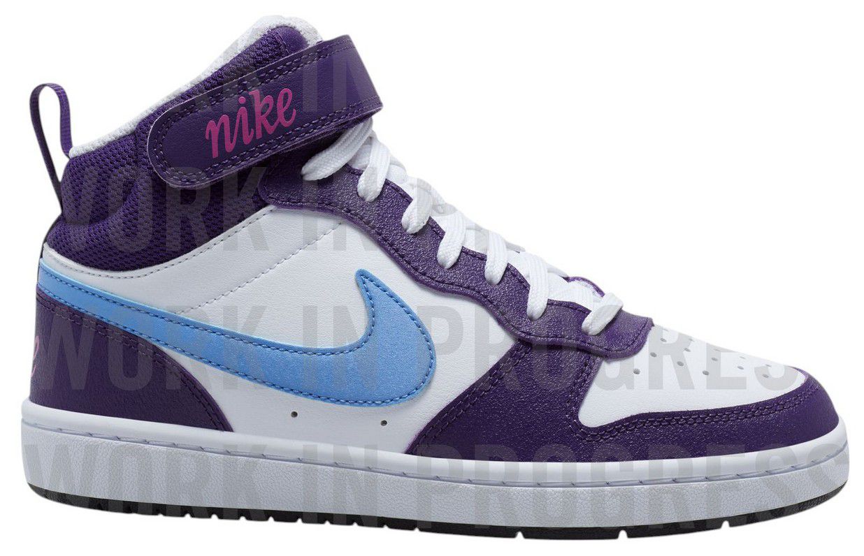 Nike Kids' Grade School Court Borough Mid 2 Shoes