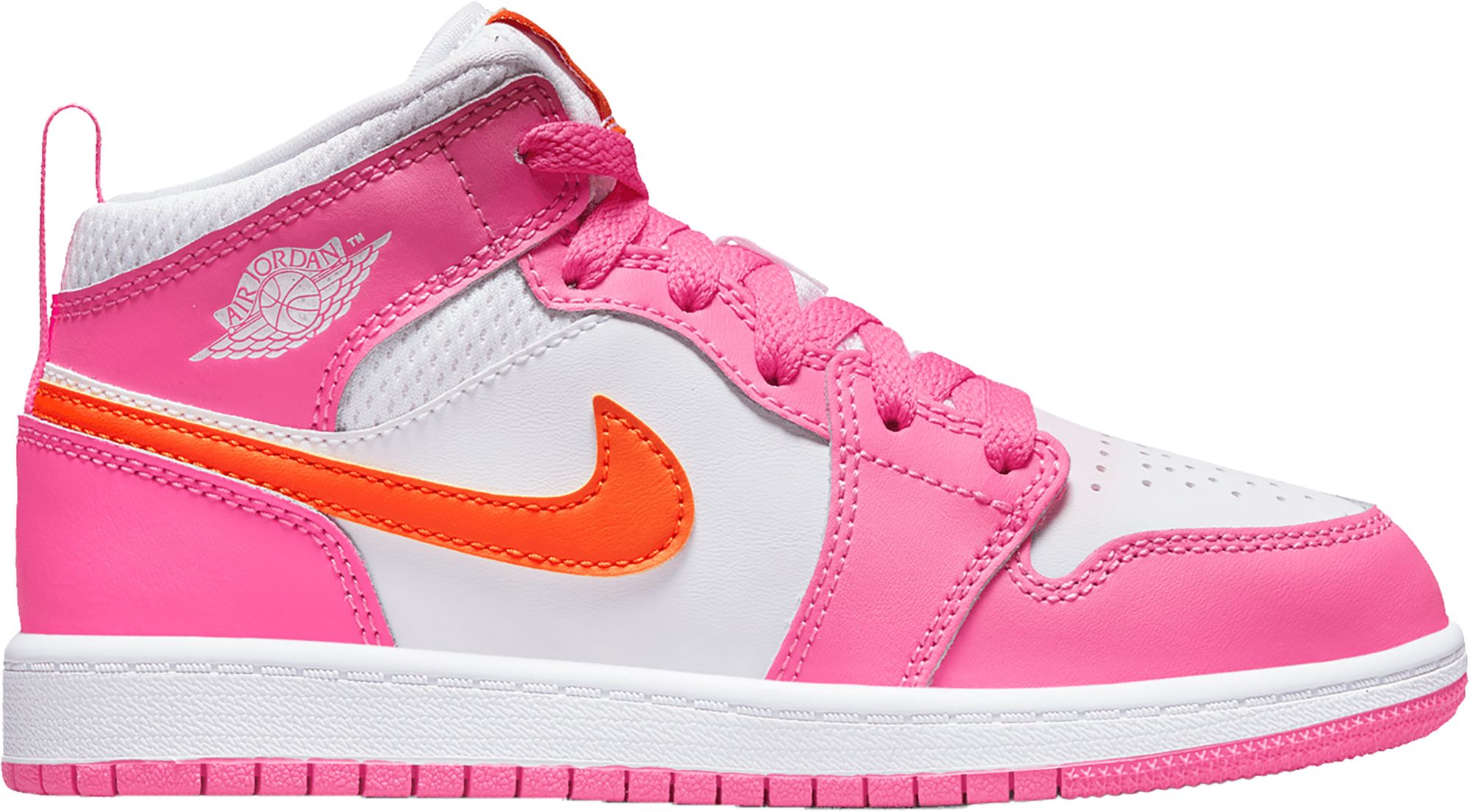 Jordan Kids' Preschool Jordan 1 Mid Basketball Shoes