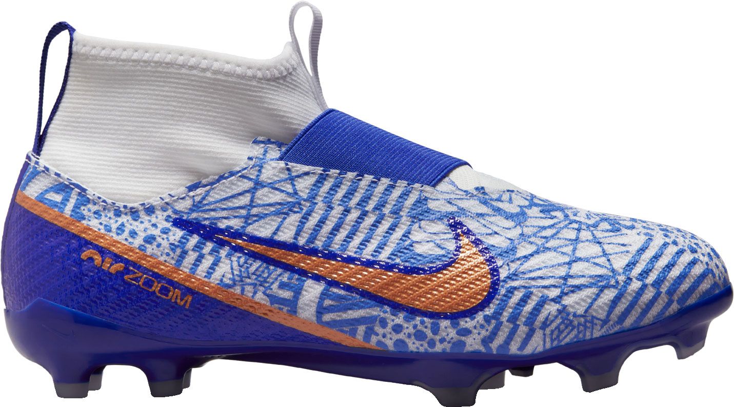 cr7 soccer cleats blue