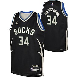 Lids Giannis Antetokounmpo Milwaukee Bucks Jordan Brand Unisex Swingman  Jersey - Statement Edition Black
