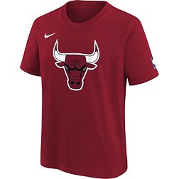 Nike Youth 2022-23 City Edition Chicago Bulls Crimson Warm-Up T-Shirt