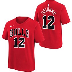 Nike Youth Chicago Bulls Ayo Dosunmu #12 Red T-Shirt